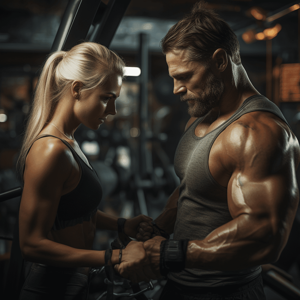 Loadedm Bodybuilder Working Out With Fitness Female In Gym 2658C87A 805A 4434 8D5F 2B52Df118346 Tl Lean Bulk Plan