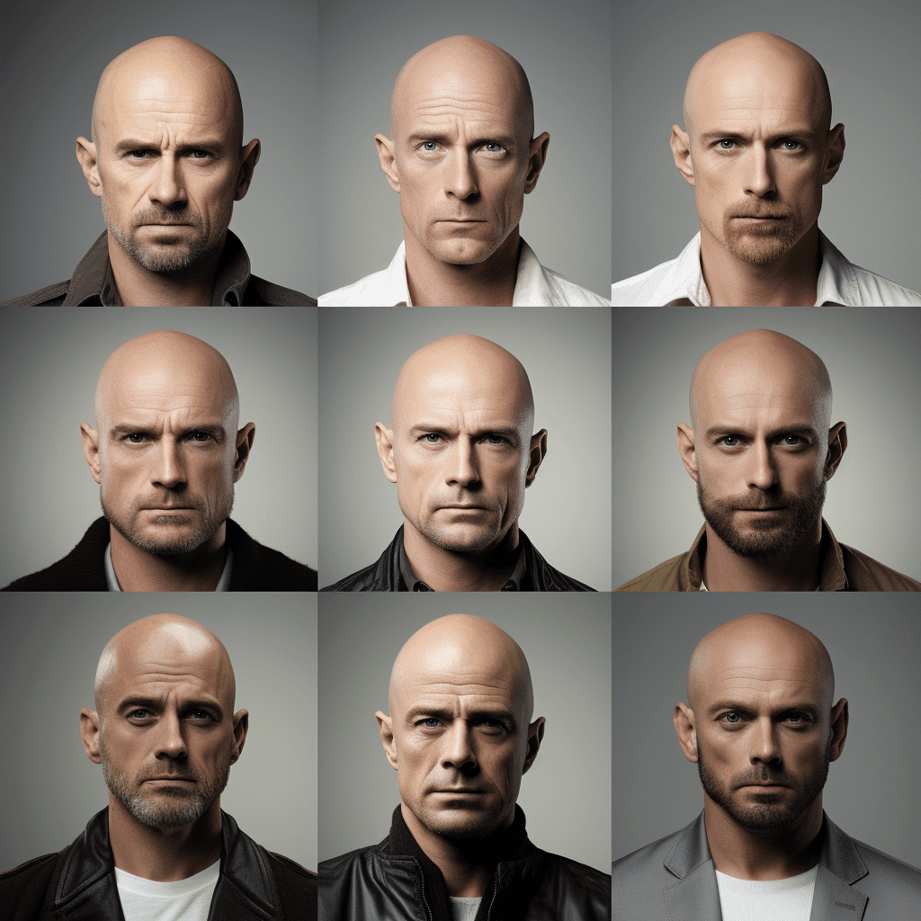 bald celebrities