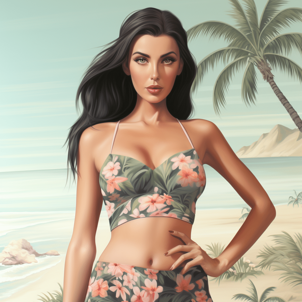 kim kardashian bikini