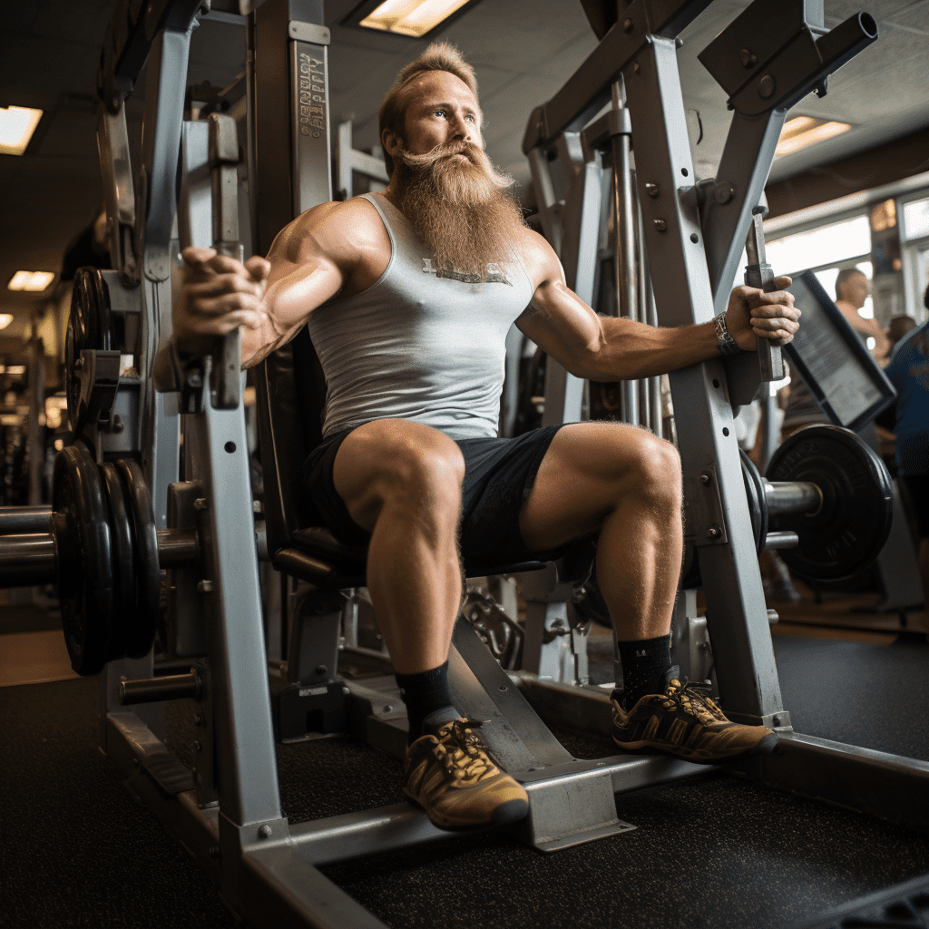 Leg Press Glute Focus Image