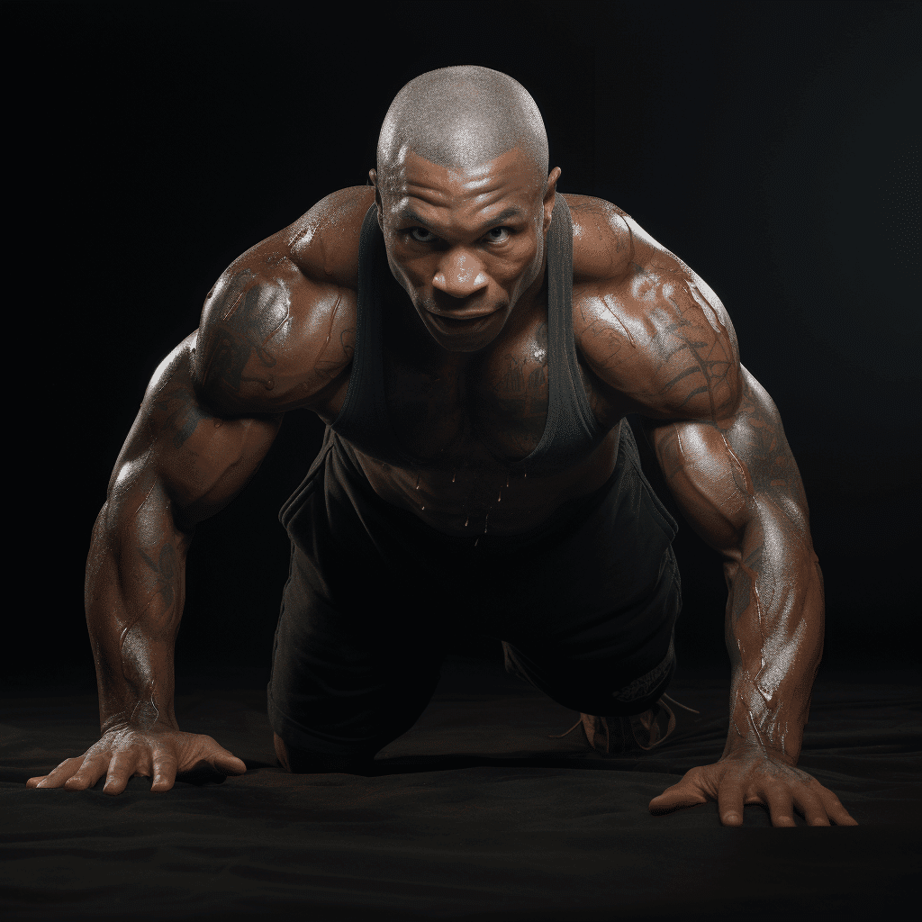 mike tyson push ups