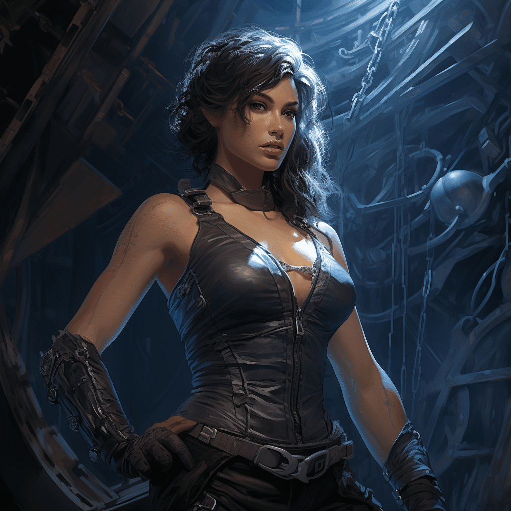 Buff Woman Image