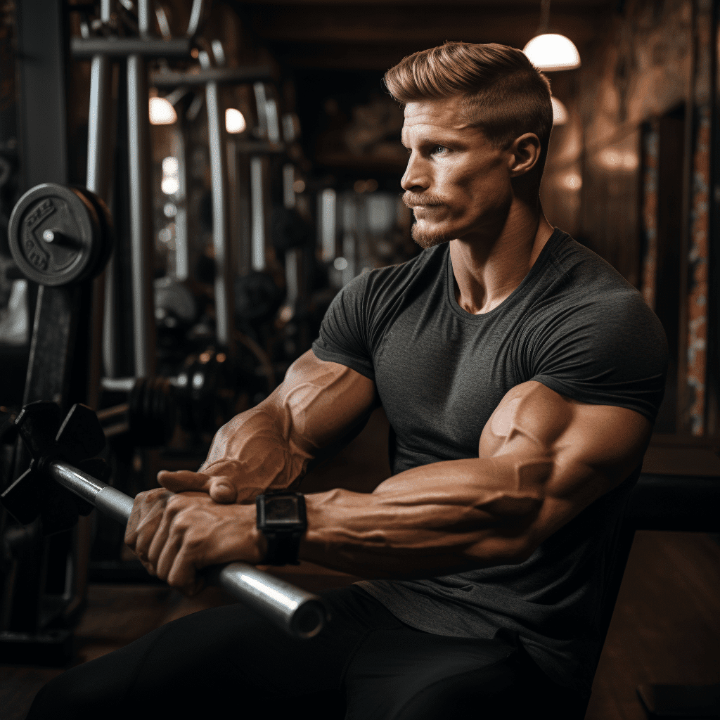 Reverse Barbell Curl Image 8416
