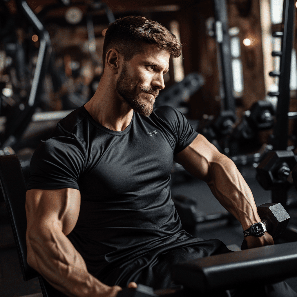 Dumbbell Tricep Image 8897