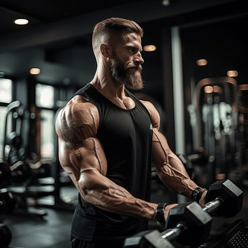 Tricep Dumbbell Image 8898