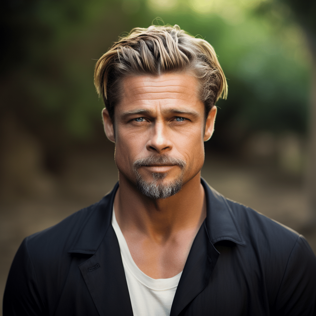 brad pitt haircut