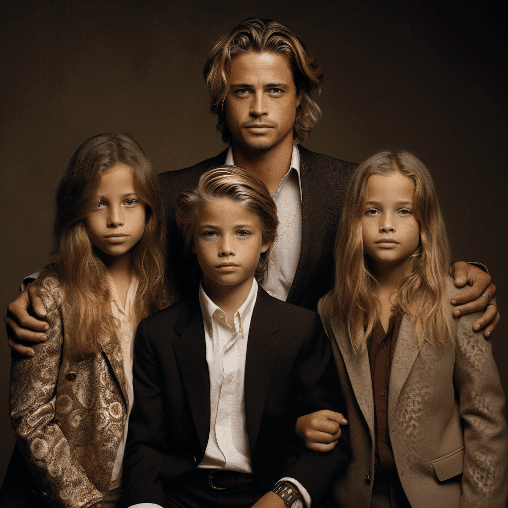 brad pitt kids