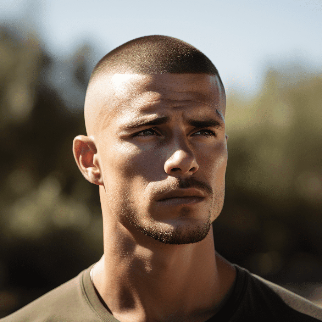Buzz Cut Faded Image 21496