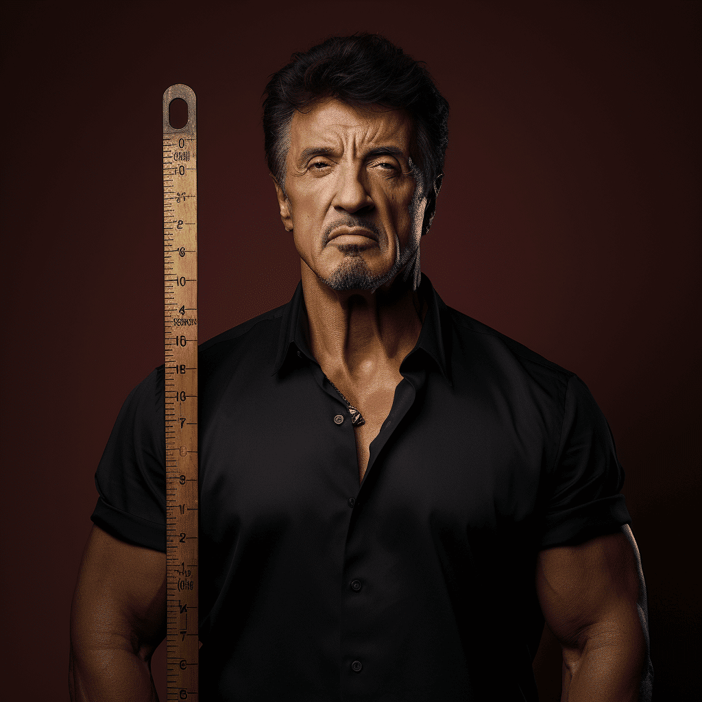 how tall is sylvester stallone