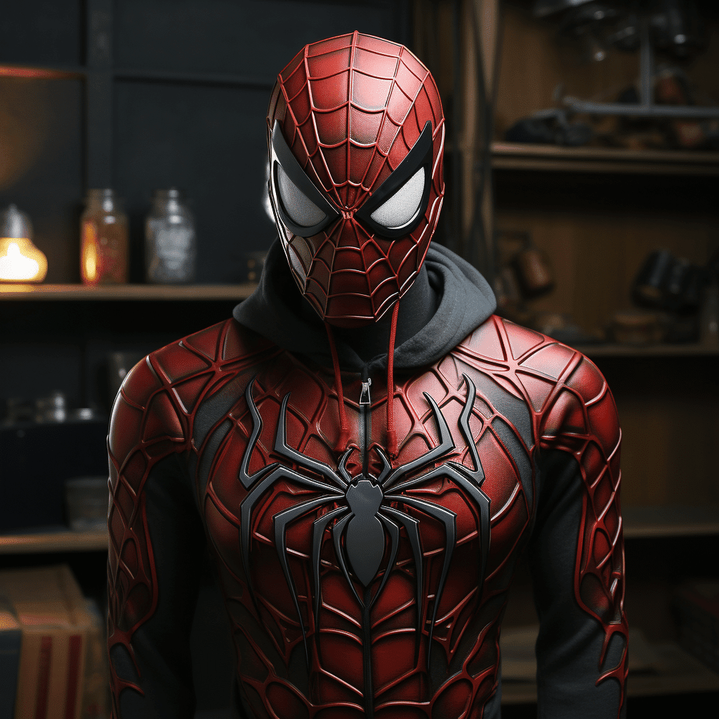 spider man hoodie