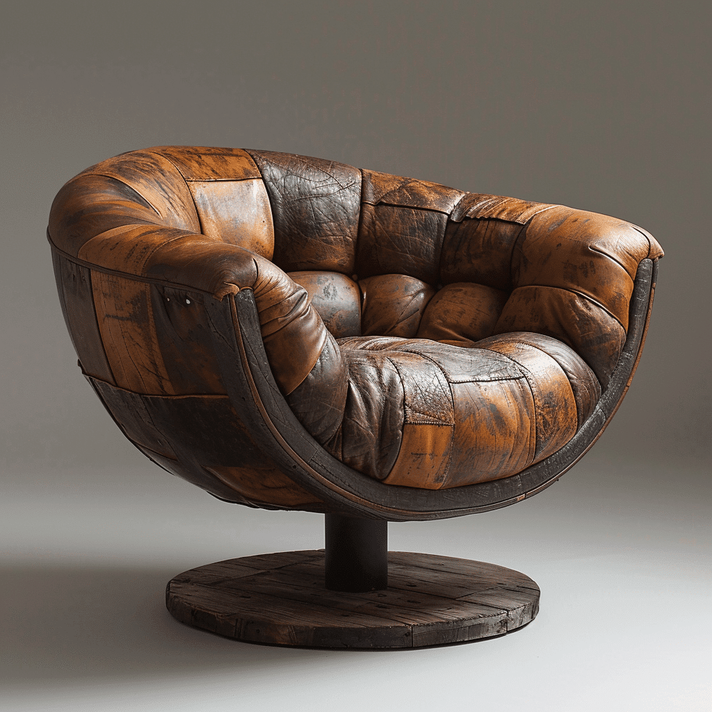 Barrel Swivel Chair Image 30948