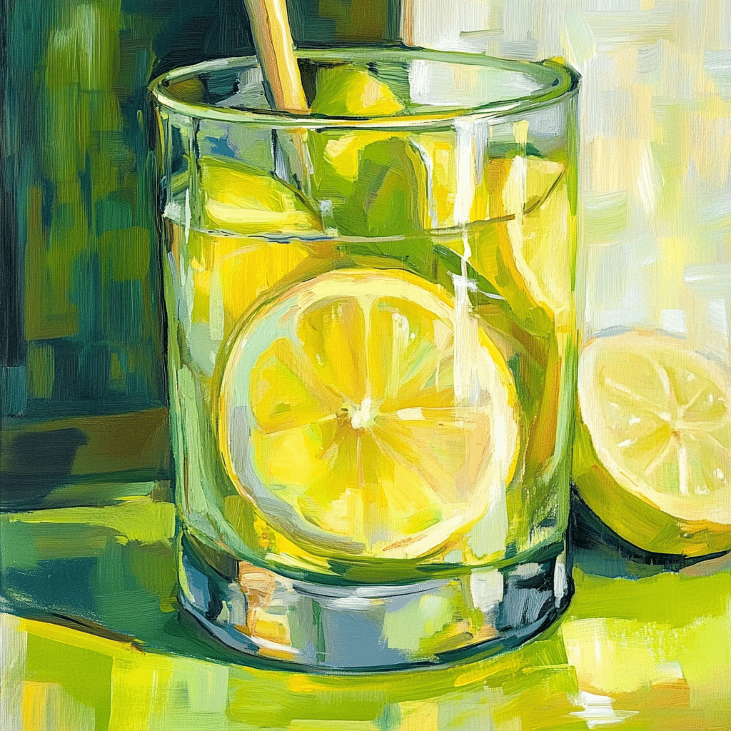 lemon water
