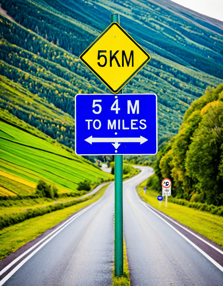 5 km to miles