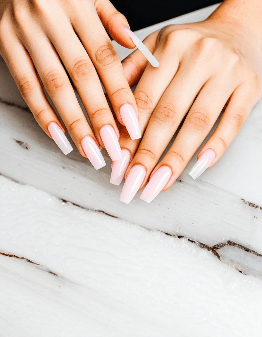 how to get acrylic nails off
