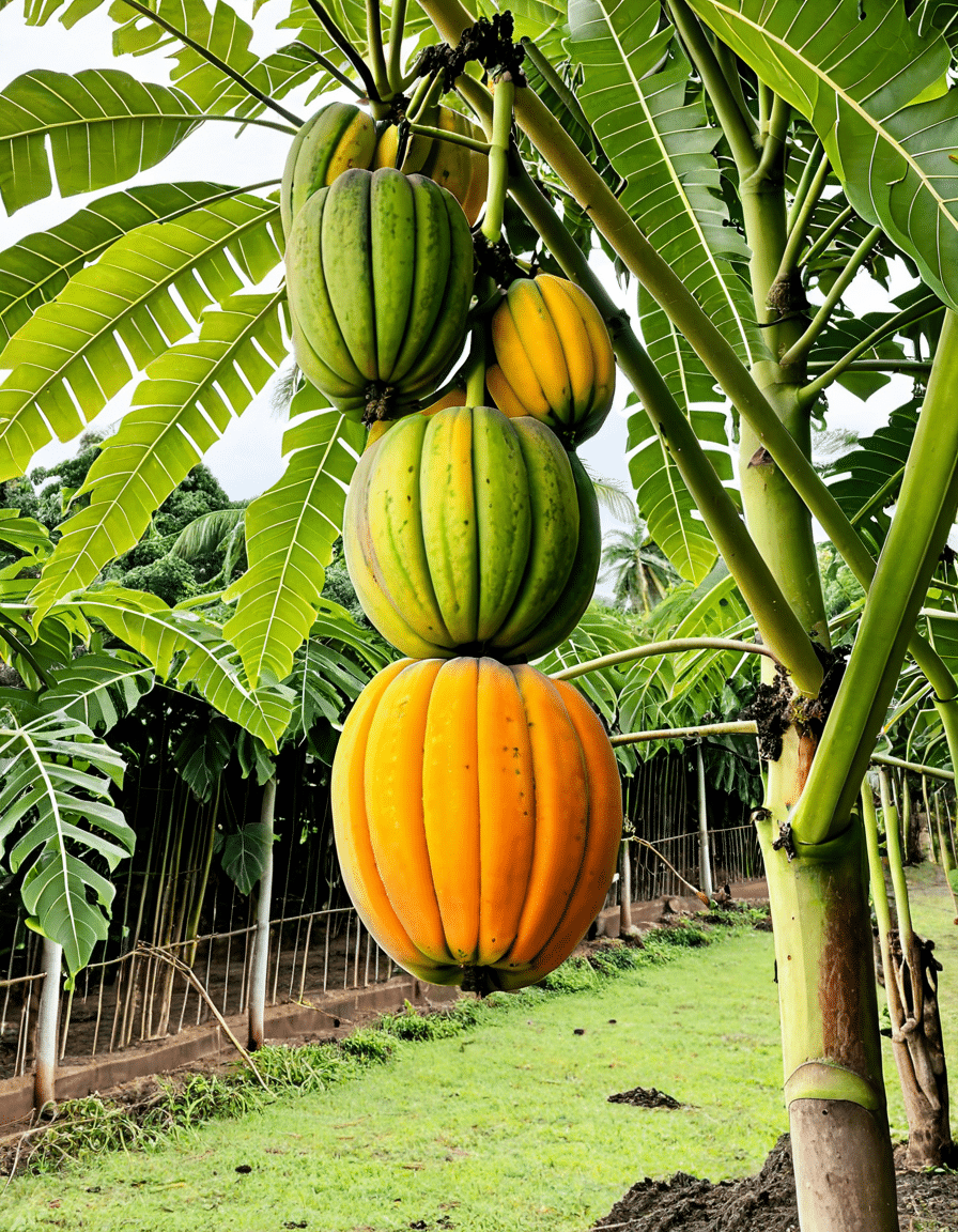 papaya tree