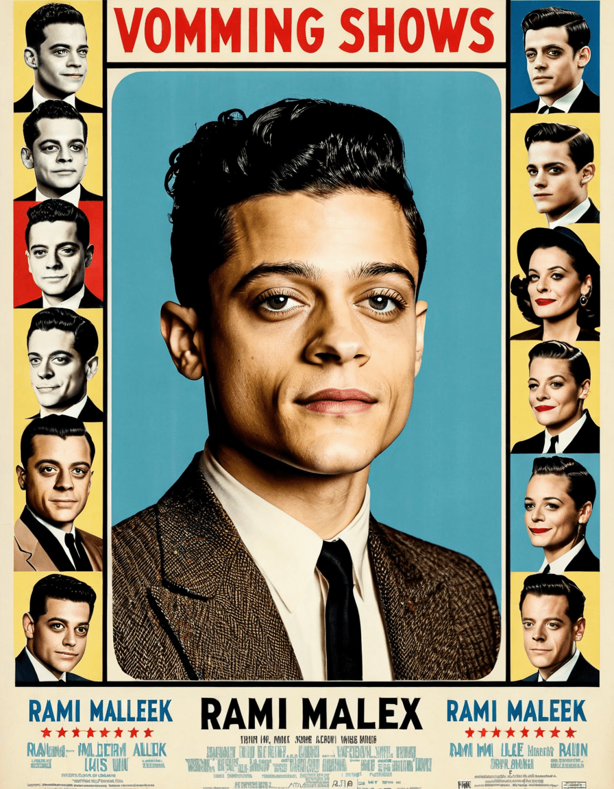 rami malek movies and tv shows