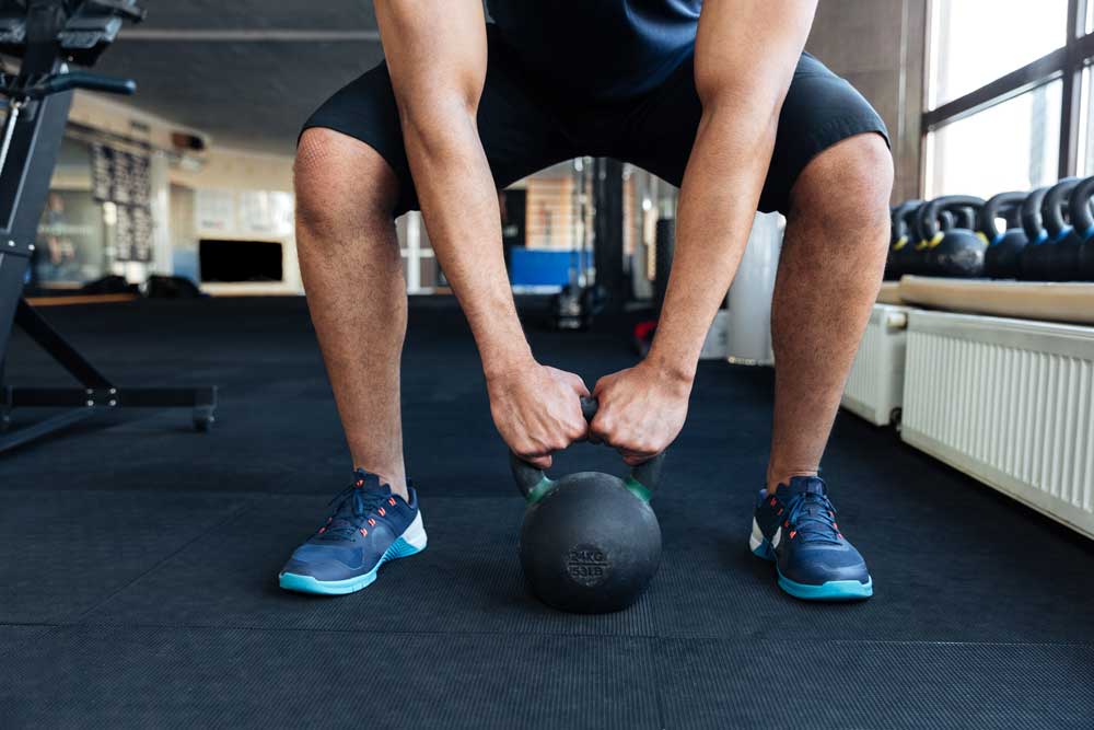 Workout with Kettlebell