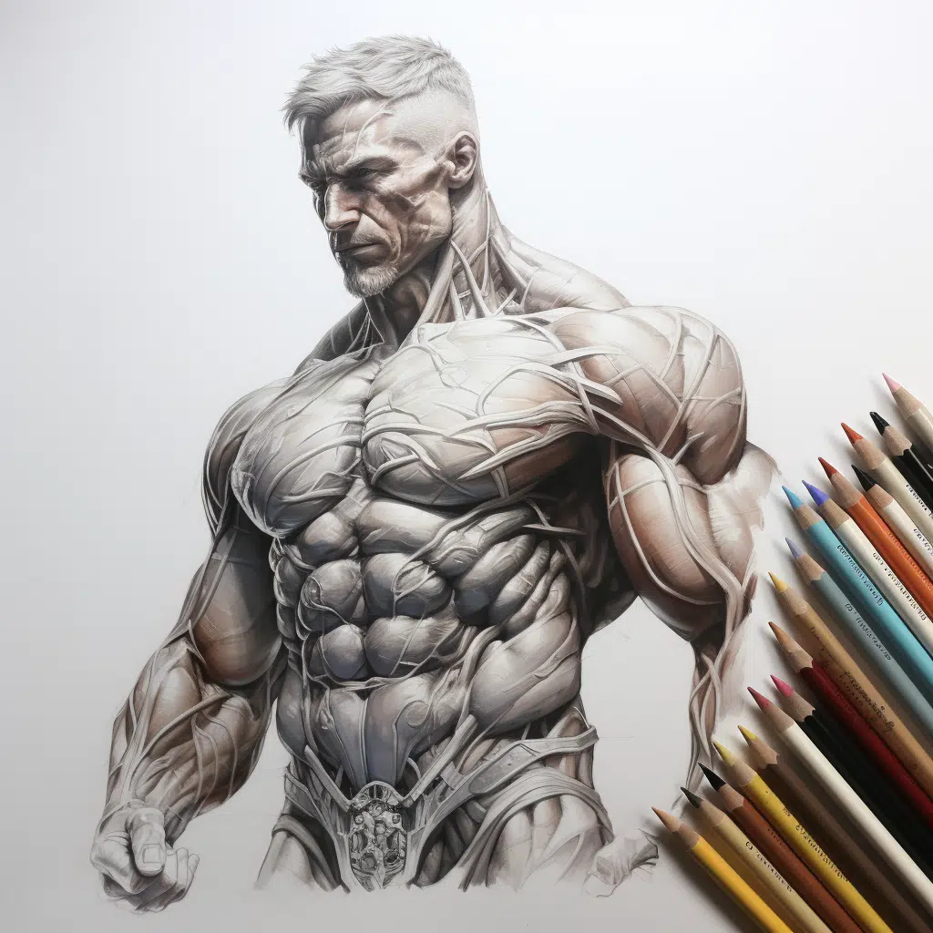 Draw Abs Pencil
