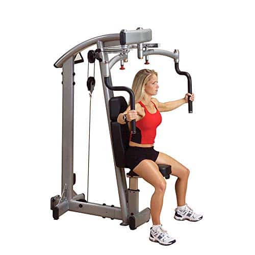 Body Solid Dpec S Pro Dual Pec Deck Fly And Rear Delt Component For Dgym Chest Shoulder Workout Machine With Lb Weight Stack Greyblack Body Solid (Dpec S) Pro Dual Pec Deck Fly And Rear Delt Component For Dgym Chest &Amp; Shoulder Workout Machine With Lb Weight Stack, Greyblack