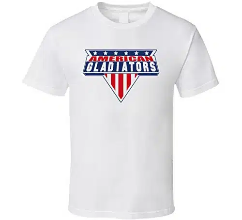 American Gladiators Game Show T Shirt Xl White