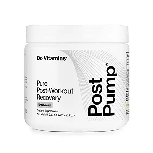 Do Vitamins Postpump Natural Post Workout Supplement, Post Pump Muscle Building Recovery Powder, Bcaa, Creatine, Betaine, Carnitine, Paleo, Keto, Vegan, Servings