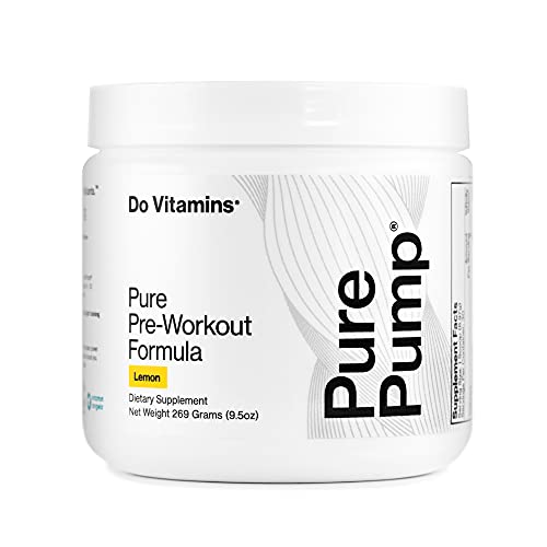 Do Vitamins Purepump All Natural Clean Preworkout Powder Boost Energy Focus No Pumps Endurance Keto Vegan Non Gmo Third Party Tested Citrulline Beta Alanine Lemon Flavor Servings Do Vitamins Purepump All Natural Clean Preworkout Powder, Boost Energy, Focus, No Pumps, Endurance, Keto, Vegan, Non Gmo, Third Party Tested, Citrulline, Beta Alanine, Lemon Flavor (Servings)
