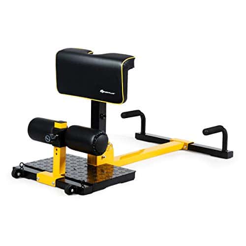 Goplus Deep Squat Machine In Sissy Squat Fitness Equipment Functional Core Workout Training Sit Up Push Up Leg Exerciser With Anti Skid Measures Soft Pvc Cover Handy Wheels Yellowblack Goplus Deep Squat Machine, In Sissy Squat Fitness Equipment Functional Core Workout Training Sit Up &Amp; Push Up Leg Exerciser, With Anti Skid Measures, Soft Pvc Cover, Handy Wheels (Yellow&Amp;Black)