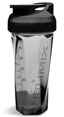 Helimix Vortex Blender Shaker Bottle Holds Upto Oz  No Blending Ball Or Whisk  Usa Made  Portable Pre Workout Whey Protein Drink Shaker Cup  Mixes Cocktails Smoothies Shakes  Top Rack Safe