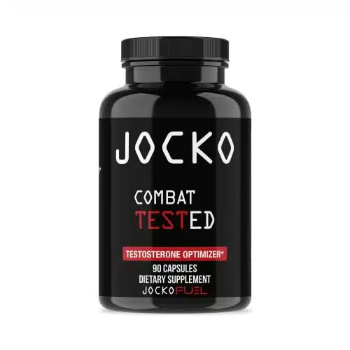 Jocko Fuel Test Booster Supplement   Natural Endurance, Stamina, &Amp; Strength Booster   Muscle Builder &Amp; Nitric Oxide Booster With Vitamin D, Zinc, &Amp; Ashwagandha Root, Ct