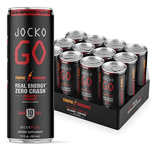 Jocko Go Energy Drink Keto Vitamin B Vitamin B Electrolytes L Theanine Magnesium All Natural Energy Boost Sugar Free Nootropic Monk Fruit Blend Pack Pineapple Coconut Flavor 1 Jocko Go Energy Drink Keto, Vitamin B, Vitamin B, Electrolytes, L Theanine, Magnesium All Natural Energy Boost, Sugar Free Nootropic Monk Fruit Blend Pack (Pineapple Coconut Flavor)