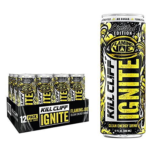 Kill Cliff Ignite Clean Energy Drink Joe Rogan Spicy Pineapple Fusion Natural Caffeine From Green Tea Electrolytes B Vitamins Zero Sugar Keto Pack Flaming Joe Kill Cliff Ignite Clean Energy Drink Joe Rogan Spicy Pineapple Fusion Natural Caffeine From Green Tea Electrolytes &Amp; B Vitamins Zero Sugar Keto Pack (Flaming Joe)