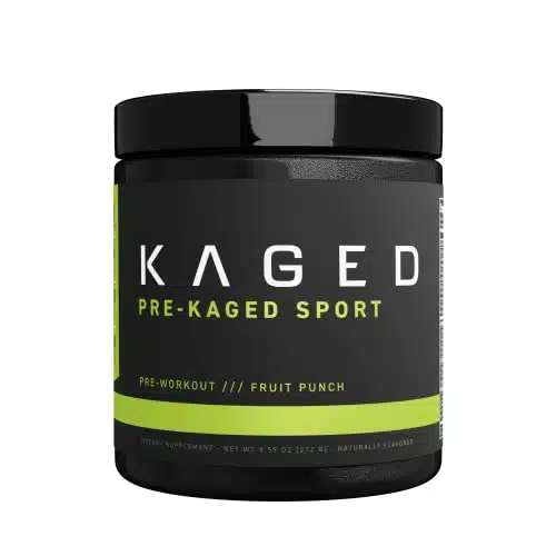 Kaged Workout Powder Pre Kaged Sport Pre Workout For Men And Women, Increase Energy, Focus, Hydration, And Endurance, Organic Caffeine, Plant Based Citrulline, Fruit Punch