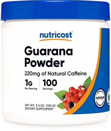 Nutricost Guarana Extract Powder Grams Natural Brazilian Herbal Caffeineenergizer Supplement Nutricost Guarana Extract Powder Grams Natural Brazilian Herbal Caffeineenergizer Supplement