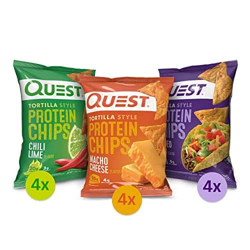 Quest Nutrition Tortilla Style Protein Chips Variety Pack Chili Lime Nacho Cheese Loaded Taco Ounce Pack Of Quest Nutrition Tortilla Style Protein Chips Variety Pack, Chili Lime, Nacho Cheese, Loaded Taco, Ounce (Pack Of )