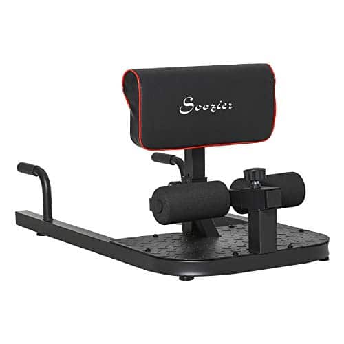 Soozier In Padded Push Up Sit Up Deep Sissy Squat Machine Home Gym Fitness Equipment Black Soozier In Padded Push Up Sit Up Deep Sissy Squat Machine Home Gym Fitness Equipment, Black