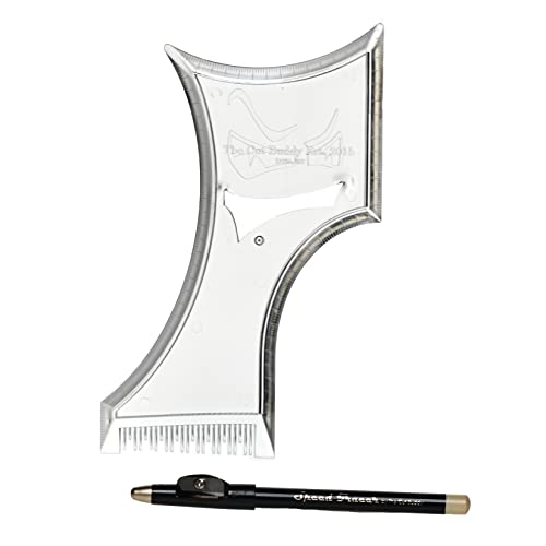 The Cut Buddy Plus Shaping Styling Tool For Beard Hairline Mustache Clear Timmer Guide Bonus Pencil As Seen On Shark Tank The Cut Buddy Plus Shaping + Styling Tool For Beard, Hairline, &Amp; Mustache % Clear Timmer Guide + Bonus Pencil As Seen On Shark Tank
