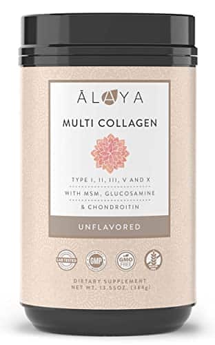 Alaya Multi Collagen Powder Type I Ii Iii V X Hydrolyzed Collagen Peptides Protein Powder Supplement With Msm Gc Unflavored Servings Alaya Multi Collagen Powder Type I, Ii, Iii, V, X Hydrolyzed Collagen Peptides Protein Powder Supplement With Msm + Gc (Unflavored) (Servings)