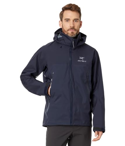 Arcteryx Beta Ar Mens Jacket Redesign Waterproof Windproof Gore Tex Pro Shell Mens Winter Jacket With Hood For All Round Use Black Sapphire Medium Arc'Teryx Beta Ar Men’S Jacket, Redesign Waterproof, Windproof Gore Tex Pro Shell Men’S Winter Jacket With Hood, For All Round Use Black Sapphire, Medium