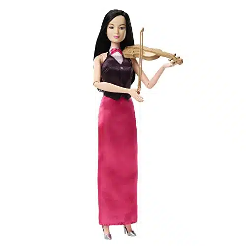 Barbie Doll &Amp; Accessories, Career Violinist Musician Doll With Violin And Bow