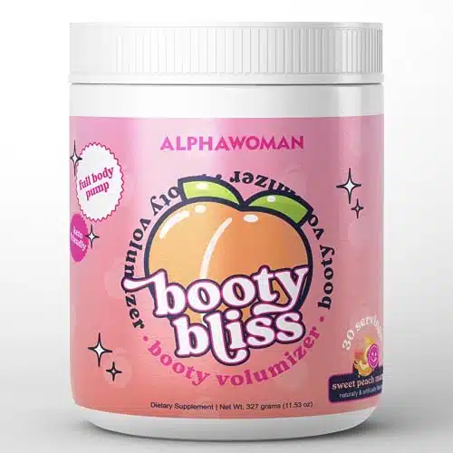 Booty Bliss Â¢ Creatine For Women Â¢ Pre Workout Women Â¢ Booty Builder Â¢ Keto Friendly Â¢ Collagen Â¢ Pump It Up For The (Perfect Peach) Big Booty Â¢ Srv Sweet Peach Mango Flavor