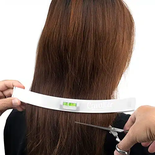 Cavalier Curved Hair Cutting Clips   Self Haircut Guide Clip For Bangs, Layers, Split Ends  Easy Diy Home And Professional Trimming And Styling  Men And WomenâS Haircutting Tool (Piece)