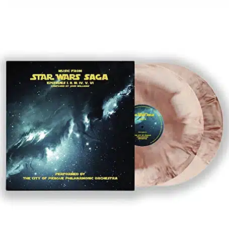 City Of Prague Philharmonic Orchestra Music From Star Wars Soundtrack   Exclusive Obi Wan Kenobi Color Lp Vinyl [Vinceron Exclusive]