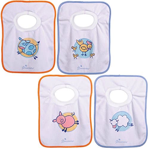 Dreambaby Terry Cloth Pullover Baby Bibs Super Absorbent For Feeding And Drooling Toddlers Farm Animals Count Dreambaby Terry Cloth Pullover Baby Bibs Super Absorbent For Feeding And Drooling Toddlers Farm Animals , Count
