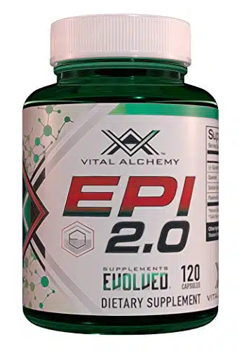 Epi   Hard Lean Muscle Mass Gainer And Strength Booster From Vital Alchemyepicatechin With Quercetin And Piperine For Better Mass Gainer And Joint Support