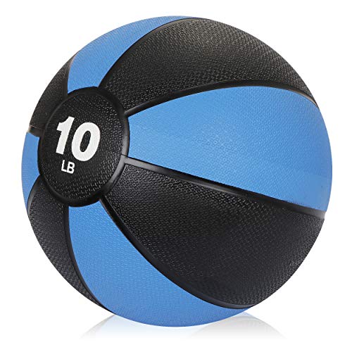Fc Lbs Medicine Ball Workout Med Ball For Core Strength Balance Coordination Exercise Non Slip Rubber Shell Textured Surface Fc Lbs Medicine Ball Workout Med Ball For Core Strength, Balance, Coordination Exercise Non Slip Rubber Shell Textured Surface