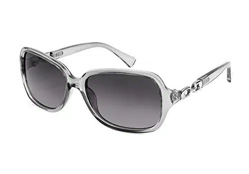 Feisedy Vintage Square Polarized Sunglasses For Women Uvtravel Driving Fashion Arcuate Sunglasses B