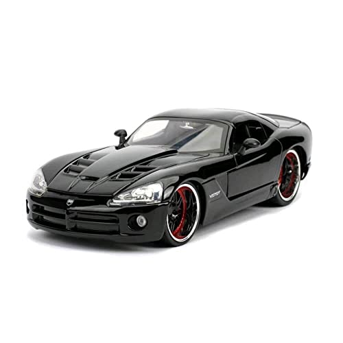 Fast &Amp; Furious Letty'S Dodge Viper Srtdie Cast Car, Toys For Kids And Adults,Black
