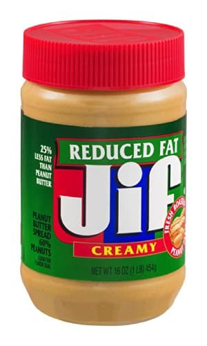 Jif Reduced Fat Creamy Peanut Butter Spread Ounces Pack Of Peanuts Jif Reduced Fat Creamy Peanut Butter Spread, Ounces (Pack Of ), % Peanuts