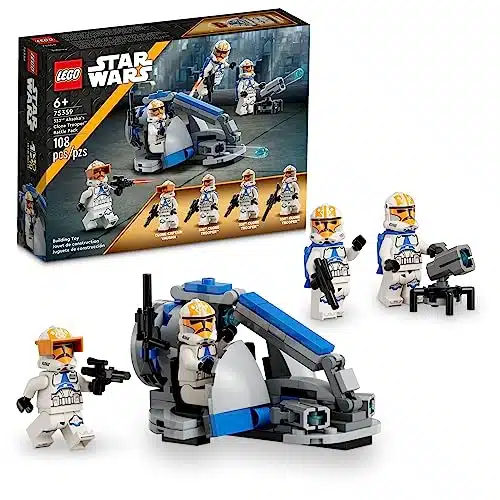 Lego Star Wars Nd AhsokaâS Clone Trooper Battle Pack Building Toy Set With Star Wars Figures Including Clone Captain Vaughn, Star Wars Toy For Kids Ages Or Any Fan Of The Clone Wars