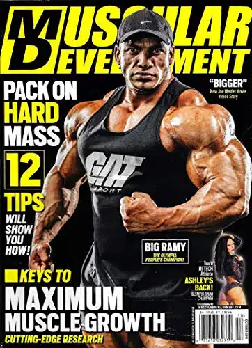 Muscular Development Magazine October Big Ramy Cover, New Joe Weider Movie, Ashley Kaltwasser